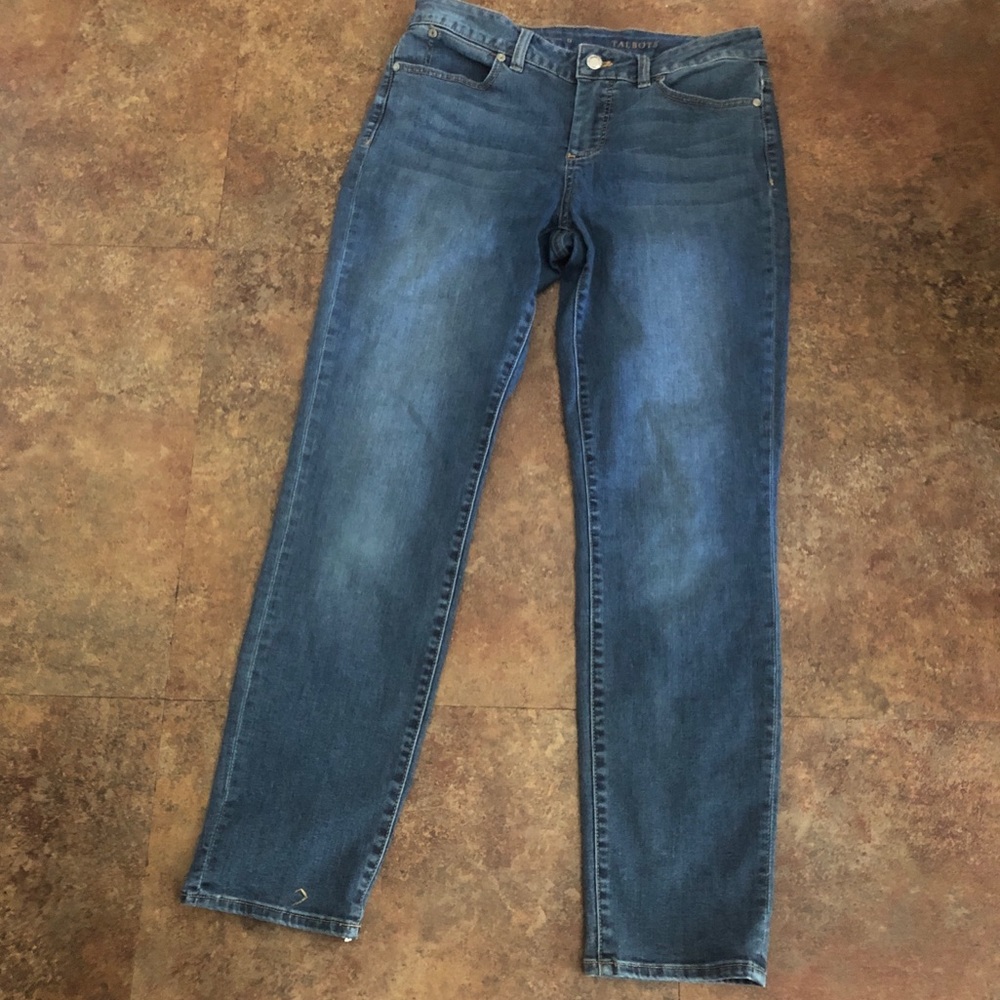 Talbots Jeans Size 6 Signature Ankle Denim Jean